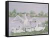 Family Group-Pat Scott-Framed Stretched Canvas