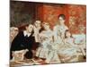 Family Group-Michele Gordigiani-Mounted Giclee Print