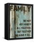 Family Grunge 4-Diane Stimson-Framed Stretched Canvas