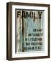 Family Grunge 4-Diane Stimson-Framed Art Print