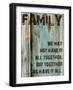 Family Grunge 4-Diane Stimson-Framed Premium Giclee Print