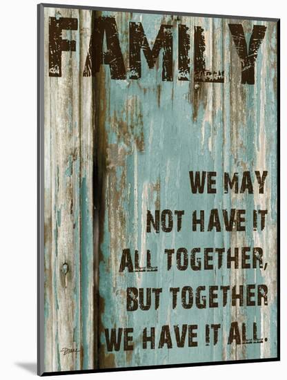 Family Grunge 4-Diane Stimson-Mounted Premium Giclee Print