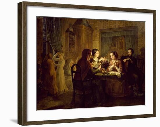 Family Home, 1854-Louis Janmot-Framed Giclee Print