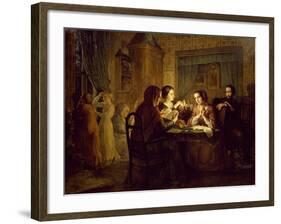 Family Home, 1854-Louis Janmot-Framed Giclee Print