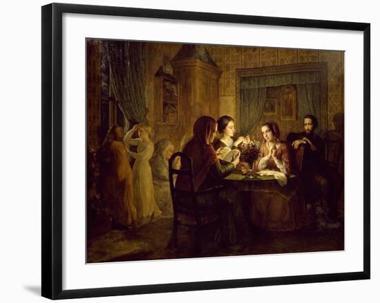 Family Home, 1854-Louis Janmot-Framed Giclee Print