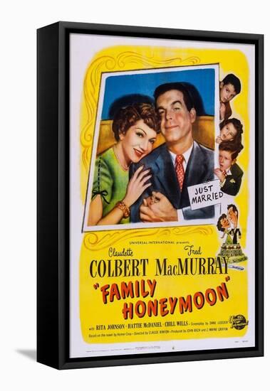 Family Honeymoon, 1949-null-Framed Stretched Canvas