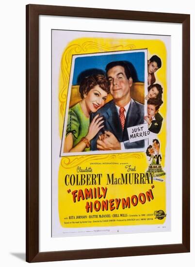 Family Honeymoon, 1949-null-Framed Art Print