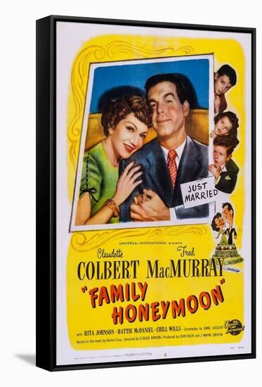 Family Honeymoon, 1949-null-Framed Stretched Canvas
