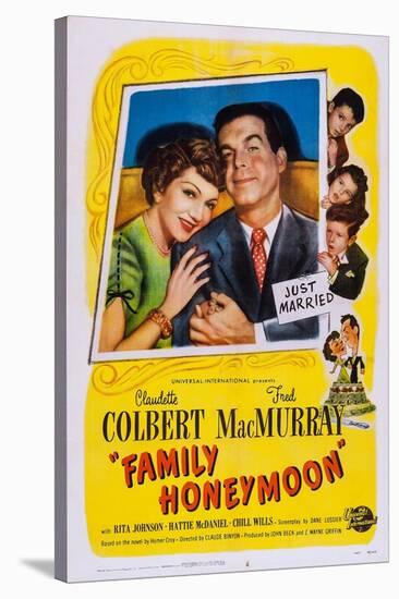 Family Honeymoon, 1949-null-Stretched Canvas