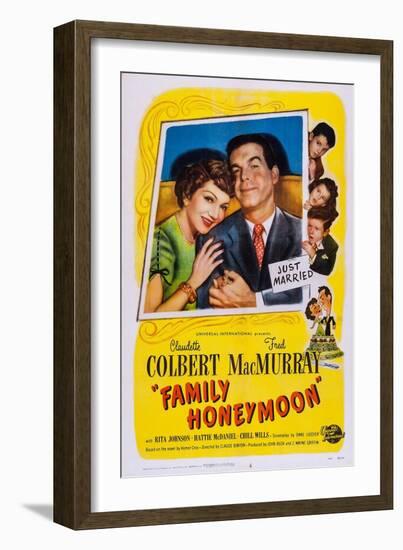 Family Honeymoon, 1949-null-Framed Art Print