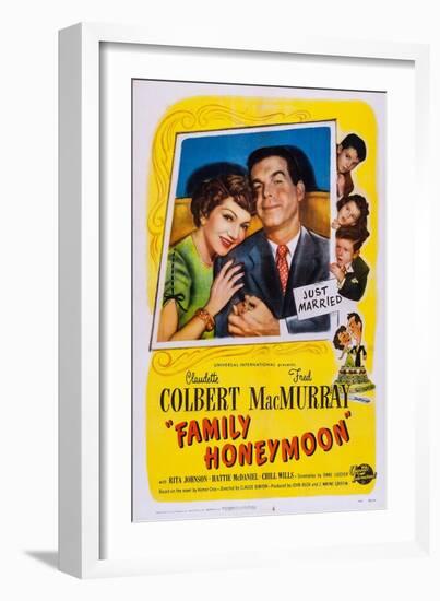 Family Honeymoon, 1949-null-Framed Art Print