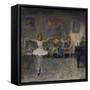 Family idyll-Bernhard Dorotheus Folkestad-Framed Stretched Canvas