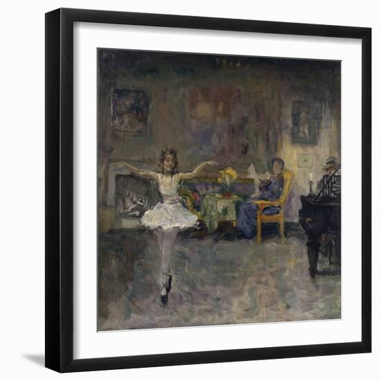 Family idyll-Bernhard Dorotheus Folkestad-Framed Giclee Print