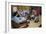 Family in Living Room with Dog-William P. Gottlieb-Framed Photographic Print