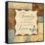 Family Is a Little World-Piper Ballantyne-Framed Stretched Canvas