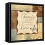 Family Is a Little World-Piper Ballantyne-Framed Stretched Canvas