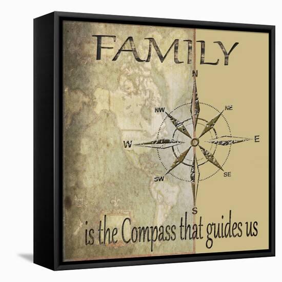 Family Is-Karen Williams-Framed Stretched Canvas