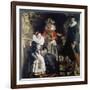 Family Jordaens in the Garden-Jacob Jordaens-Framed Giclee Print