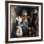 Family Jordaens in the Garden-Jacob Jordaens-Framed Giclee Print