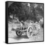 Family Journeying Through the Jungle Near Mingun, Burma, 1908-null-Framed Stretched Canvas