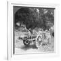 Family Journeying Through the Jungle Near Mingun, Burma, 1908-null-Framed Photographic Print