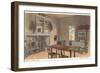 Family Kitchen, Mt. Vernon, Virginia-null-Framed Art Print