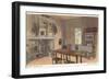 Family Kitchen, Mt. Vernon, Virginia-null-Framed Art Print