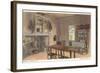 Family Kitchen, Mt. Vernon, Virginia-null-Framed Art Print