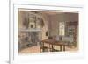 Family Kitchen, Mt. Vernon, Virginia-null-Framed Art Print