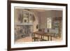 Family Kitchen, Mt. Vernon, Virginia-null-Framed Art Print