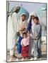 Family Looking at Famous White Pigeons at the Shrine of Hazrat Ali, Mazar-I-Sharif, Afghanistan-Jane Sweeney-Mounted Photographic Print
