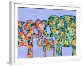 Family Love-Wyanne-Framed Giclee Print