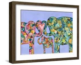 Family Love-Wyanne-Framed Giclee Print