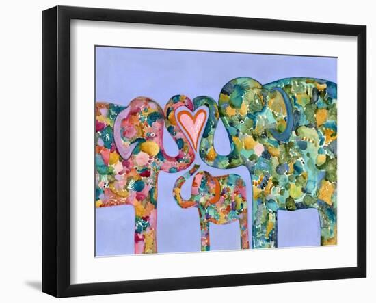 Family Love-Wyanne-Framed Giclee Print