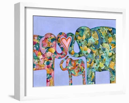 Family Love-Wyanne-Framed Giclee Print