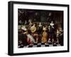 Family Making Music-Jan Miense Molenaer-Framed Giclee Print