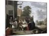 Family Meal-Jan Havicksz Steen-Mounted Giclee Print
