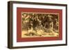 Family of a Woman Ouled Nai-Etienne & Louis Antonin Neurdein-Framed Giclee Print