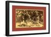 Family of a Woman Ouled Nai-Etienne & Louis Antonin Neurdein-Framed Giclee Print