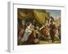 Family of Darius before Alexander, 1750 (Oil on Canvas)-Francesco Fontebasso-Framed Giclee Print