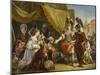 Family of Darius before Alexander, 1750 (Oil on Canvas)-Francesco Fontebasso-Mounted Giclee Print