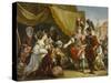 Family of Darius before Alexander, 1750 (Oil on Canvas)-Francesco Fontebasso-Stretched Canvas