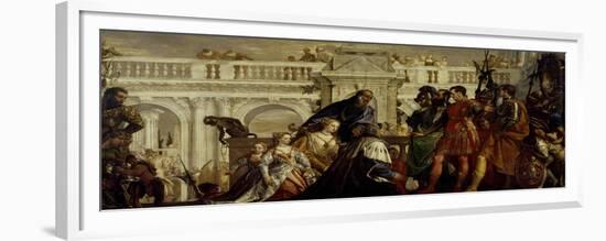 Family of Darius Before Alexander the Great (356-323 BC)-Paolo Veronese-Framed Giclee Print