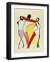 Family of Five-Ikahl Beckford-Framed Giclee Print