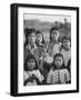 Family of Guarani Indian Women with Mother Breast Feeding an Infant-Leonard Mccombe-Framed Photographic Print