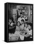 Family of Immigrants from Puerto Rico-null-Framed Stretched Canvas