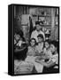 Family of Immigrants from Puerto Rico-null-Framed Stretched Canvas