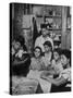 Family of Immigrants from Puerto Rico-null-Stretched Canvas