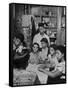 Family of Immigrants from Puerto Rico-null-Framed Stretched Canvas