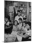 Family of Immigrants from Puerto Rico-null-Mounted Photographic Print